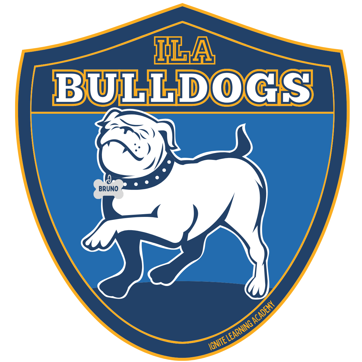 ILA Bulldog Sticker